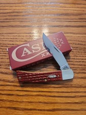 CASE XX USA 2026 POCKET WORN OLD RED BONE AXE HANDLE KNIFE BR61135 SS 33965.7