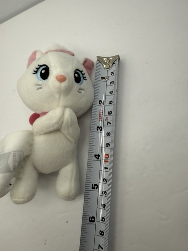 Disney Marie Plüsch Magnet Hände Aristocats 5 Zoll weiße Katze rosa Schleife - Bild 9 von 9