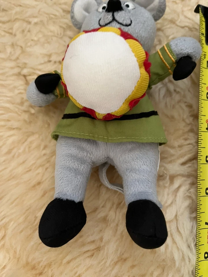 IKEA KLAPPAR CIRKUS Juguete Suave Ratón Sonajero Chirriante Bebé Peluche Foto 2 de 4
