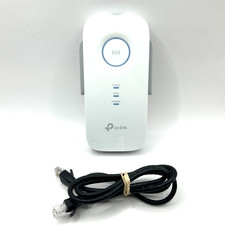 TP-LINK AC1750 Wi-Fi Dual Band Range Extender RE450 w/ Network Cable
