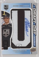 2021-22 Upper Deck SP Game Used 5/35 Alex Turcotte #DDM-AT Auto 0o5k