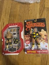 WWE ULTIMATE EDITION DUSTY RHODES & LJN SUPERSTARS BLACK CARD CHASE NEW