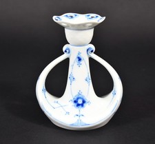 Bing & Gröndahl B&G Denmark Kerzenleuchter 503 Strohblume Bla Malet blau weiß