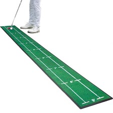 Golf Putting Mat Indoor Outdoor Professional Golf Practice Putting Green Ma...