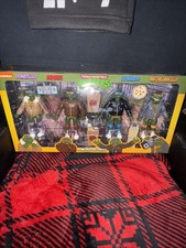 NECA TMNT Teenage Mutant Ninja Punk Disguise Turtles 7  Action Figure 4-Pack New
