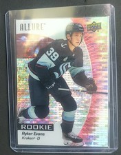 2023-24 Upper Deck Allure RED RAINBOW Rookie Parallel RYKER EVANS #149 Kraken RC