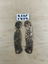 Nodak Custom “Whirlpool” Shipwreck Copper Spyderco PM2 Handle Scales