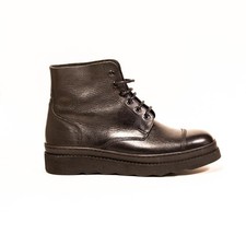 Black genuine British army boots. size 8 UK. Refurbed with Brotherhood  outsoles