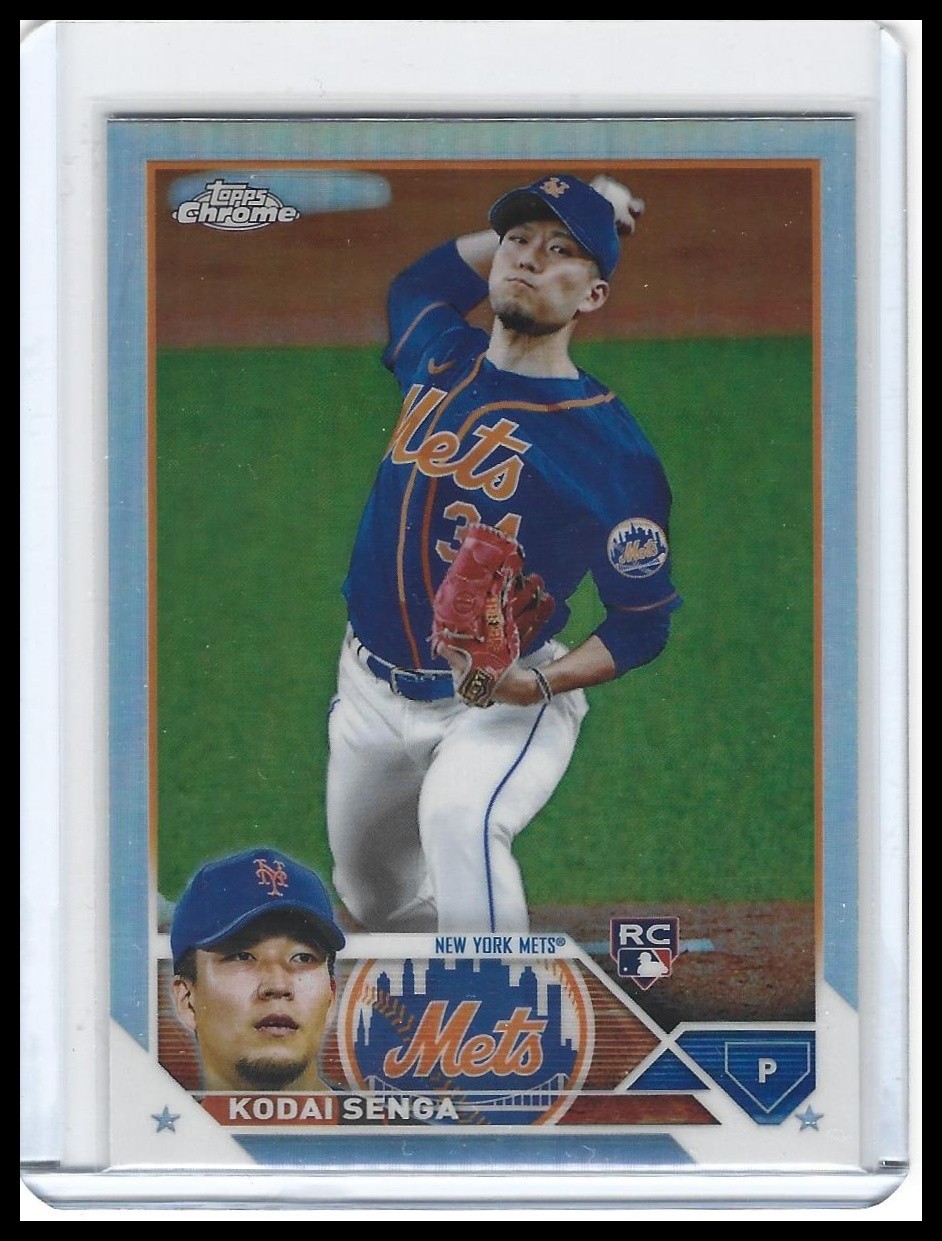 2023 Topps Chrome - Kodai Senga - Refractors Rookie #217
