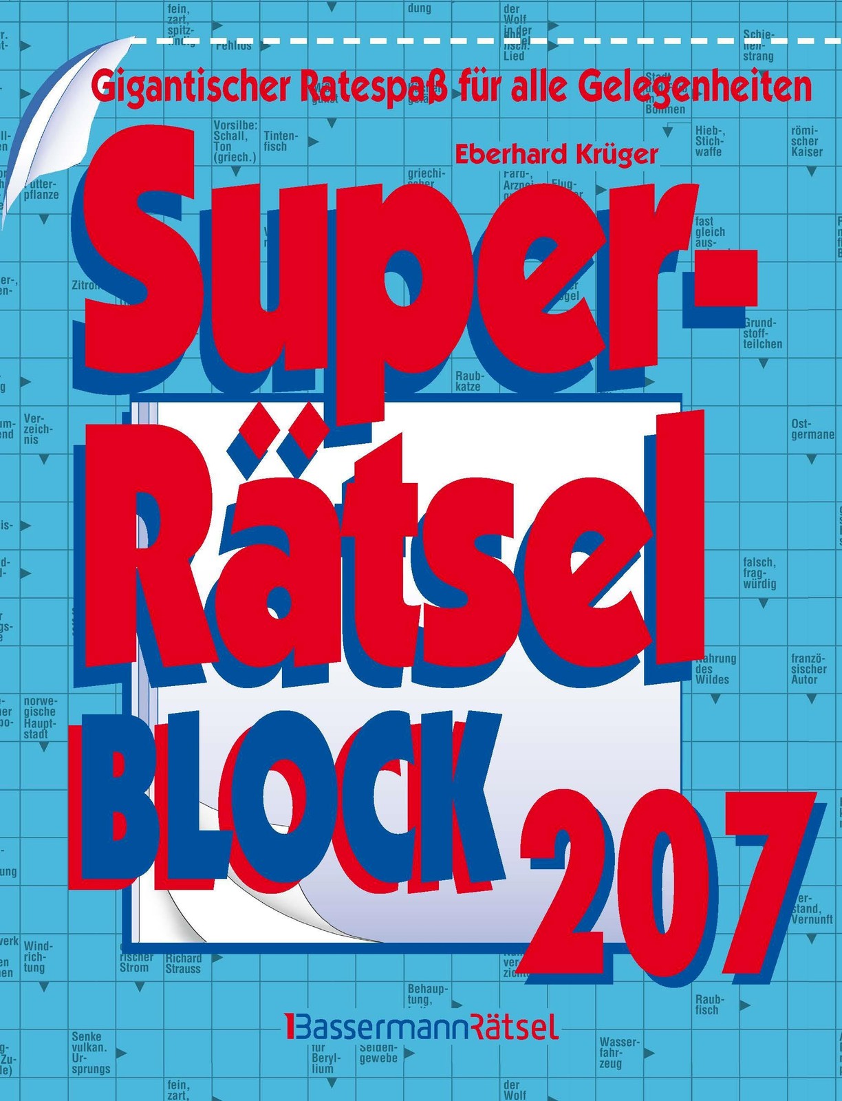 Superrätselblock 207 Eberhard Krüger
