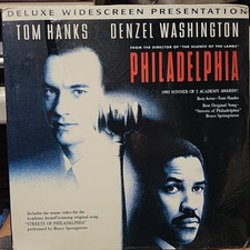 Philadelphia - LASERDISC Sealed in Shrink Wrap and un-opened Free Shipping