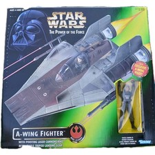Star Wars Power of the Force A-Wing Fighter