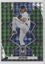 2022 Panini Mosaic Rookies Green Mosaic Prizm Joe Ryan #232 09oa