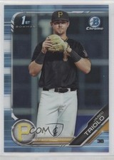 2019 Bowman Draft Chrome Sky Blue Refractor Jared Triolo #BDC-161 0t2
