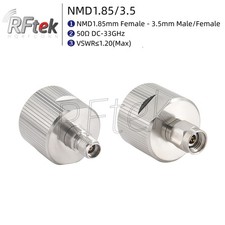 NMD 1.85mm To 3.5mm For Vector Network Analyzer Port Test Adapter VNA Connector
