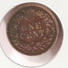 US Rare Old West 1907 Indian Head Penny Coin American Collection Shield Cent USA — photo 2