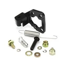 Lokar EFI Throttle Cable Bracket XTCB-40HS2; Holley Sniper 2 Black Aluminum