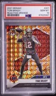 2021 Panini Mosaic Tom Brady Reactive Orange #201 PSA Gem Mint 10