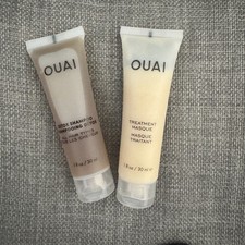 OUAI Detox Shampoo  Hair Treatment Masque 1 oz / 30 mL Each Travel Size SEALED