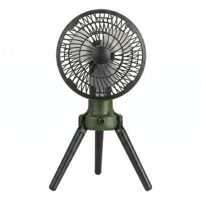 Ventilatore Sospeso Portatile Rotazione 360° Ventilatore a Treppiede 4 Livelli - Bild 1 von 4