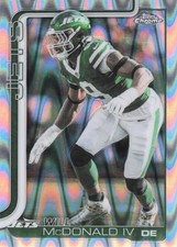 2025 Topps Chrome - Will McDonald IV, #241, RayWave Refractor