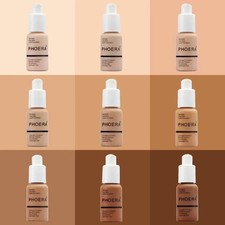 Phoera Liquid Skin Foundation Matte Flawless Full Coverage Face Makeup Concealer