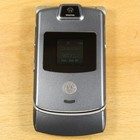 New ListingRare Motorola Razr V3 At&T Camera Flip Phone Gray Vintage Collector Piece