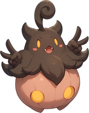 Pumpkaboo Pokemon Creature Vinyl Car Decal Sticker 7" Weatherproof