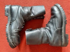 Vintage 1994 Austrian Military Leather Boots MADE BY ASTRON - Size 41/42