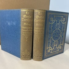 Le Morte Darthur Thomas Malory 1923 Medici Press Illustrated Fine Binding Set