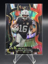 Panini Select 2025 Jakobi Meyers #5 Raiders Prizm Concourse NFL Card