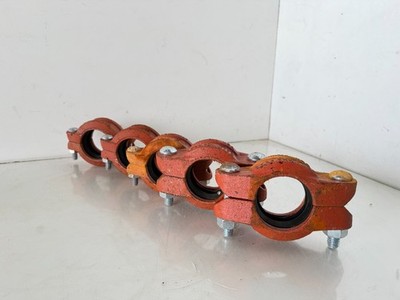 Lot of 5 Grinnell G-Fire 2''/60.3MM. Figure 577  2'' grooved pipe coupling (rbox1)