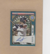 2021 Topps Gypsy Queen - Jonathan Arauz #GQA-JAR Blue Autograph 26/99 Red Sox
