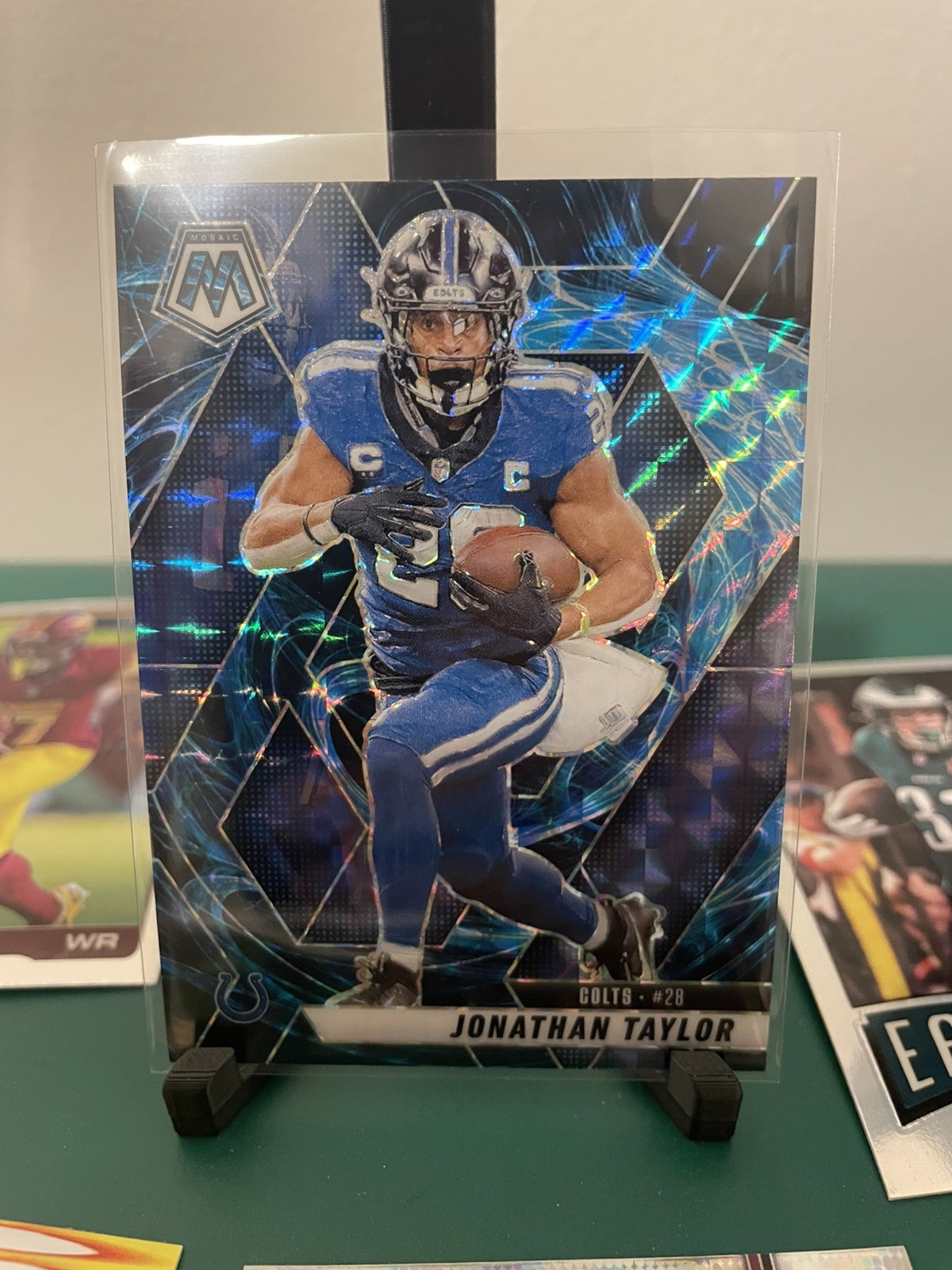 2025 Panini Mosaic - Jonathan Taylor #235 Genesis Mosaic Prizm