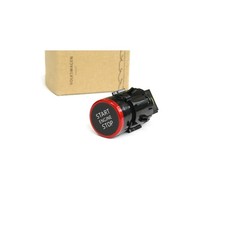 Original Audi Start-Stop-Schalter Drucktaster Z&uuml;ndung Startknopf rot/schwarz