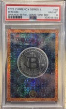 2022 Cardsmiths Currency Series 1 - BITCOIN #10 Beryl Gemstone 35/149 PSA 8
