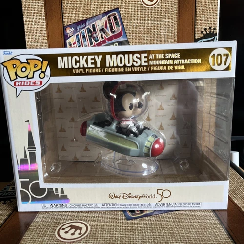 Funko Pop! Rides Mickey Mouse At Space Mountain Vinyl Figure 