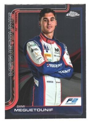 2025 Topps Chrome F1 Formula 1 F2 Trident Sami Meguetounif