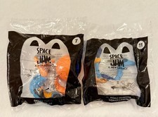 McDonald's Happy Meal Toys 2021 SPACE JAM A New Legacy Lot of 2  7 and 11