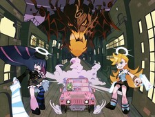 Anime anime panty and stocking with garterbelt Playmat Gaming Mat Desk Game