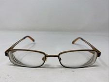 Puma Eyewear PU15335 N87 51-17-145 Navy/Brown Full Rim Eyeglasses Frame VX82