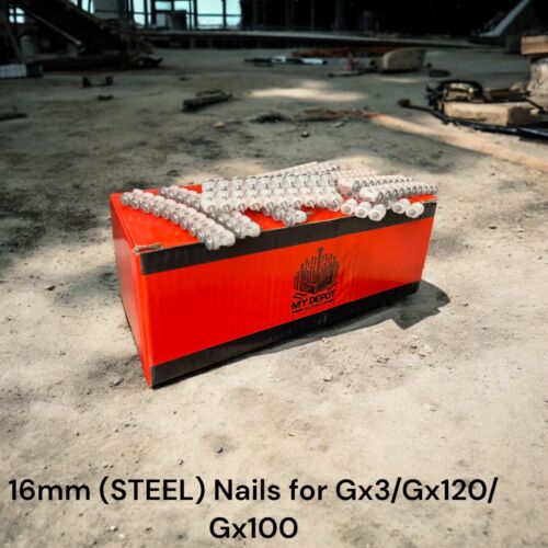 1000x collated STEEL nails 16mm-for Hilti GX3/GX120/Gx100 STEEL AND BEAM Nails - Picture 17 of 20