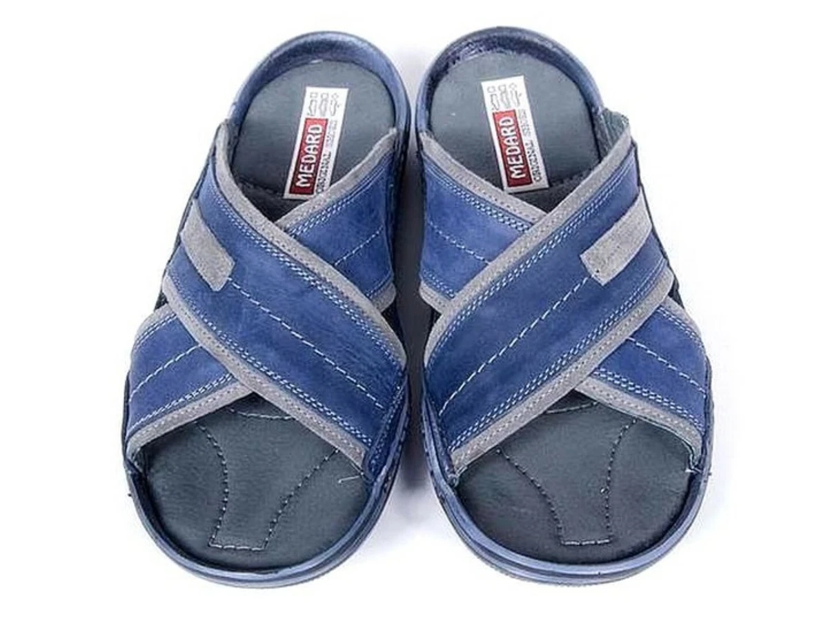 original leather slippers