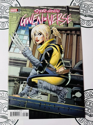 Marvel Spider-Gwen Gwen-Verse #3 Greg Land Virgin Exclusive Variant 🔥🔥 NM