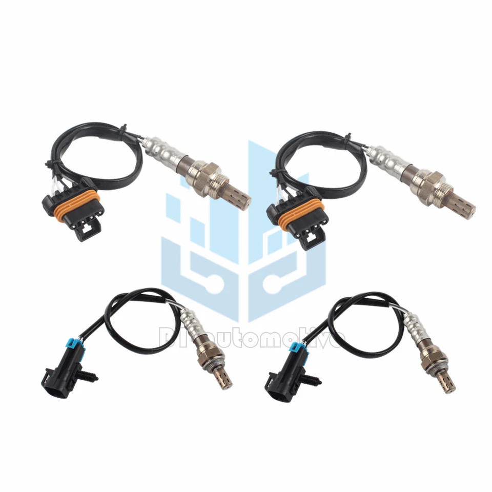 4 sensores de oxígeno lambda O2 aguas arriba y aguas abajo para Chevrolet C1500 96-99 Foto 2 de 4
