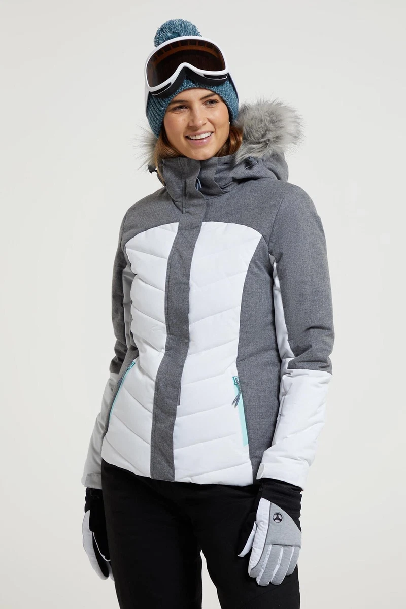 Padded top ski jacket