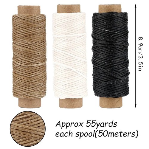 Leather Craft Tool Kit Classic Stitching Sewing Beveler Punch DIY Work Hand Tool - Picture 14 of 20