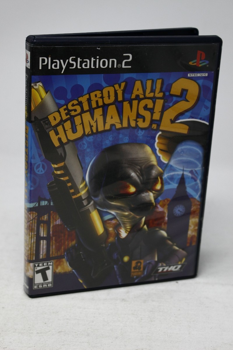 Destroy All Humans 2 - PS2 PlayStation 2 THQ Action Adventure Game  752919460993| eBay