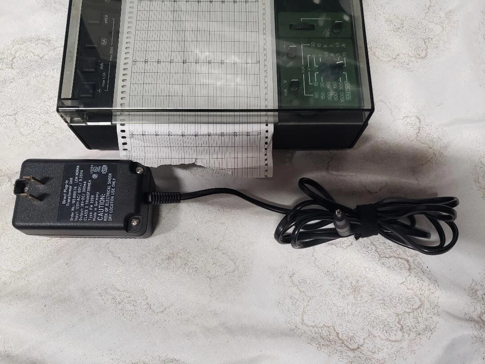 Simpson 606 Multicorder Portable Flatbed Chart Recorder With Digital Display - Image 4 of 4