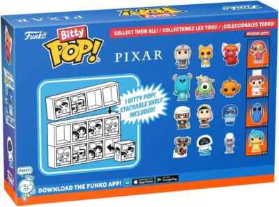 Funko Pop! Bitty: Pixar Mini Collectible Toys 4-Pack - Carl